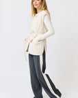 CARTEL AND WILLOW -   Weston Pant.  Steel/Cream