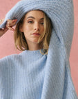 CARTEL AND WILLOW-  Lorenza Knit Sweater - Ice Blue