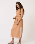 CARTEL AND WILLOW-  MILEY DRESS - CINNAMON