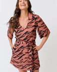 CARTEL & WILLOW - Harley Mini Dress - Zebra