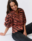 CARTEL & WILLOW - Cypres Top. Zebra
