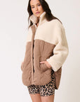 Cartel and Willow Brielle Jacket - Fawn / Cream