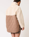 Cartel and Willow Brielle Jacket - Fawn / Cream