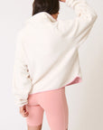 Cartel and Willow Mattie Pullover - Cream/ Sweet Pea