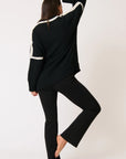 Cartel and Willow - Maeve Knit Sweater Black
