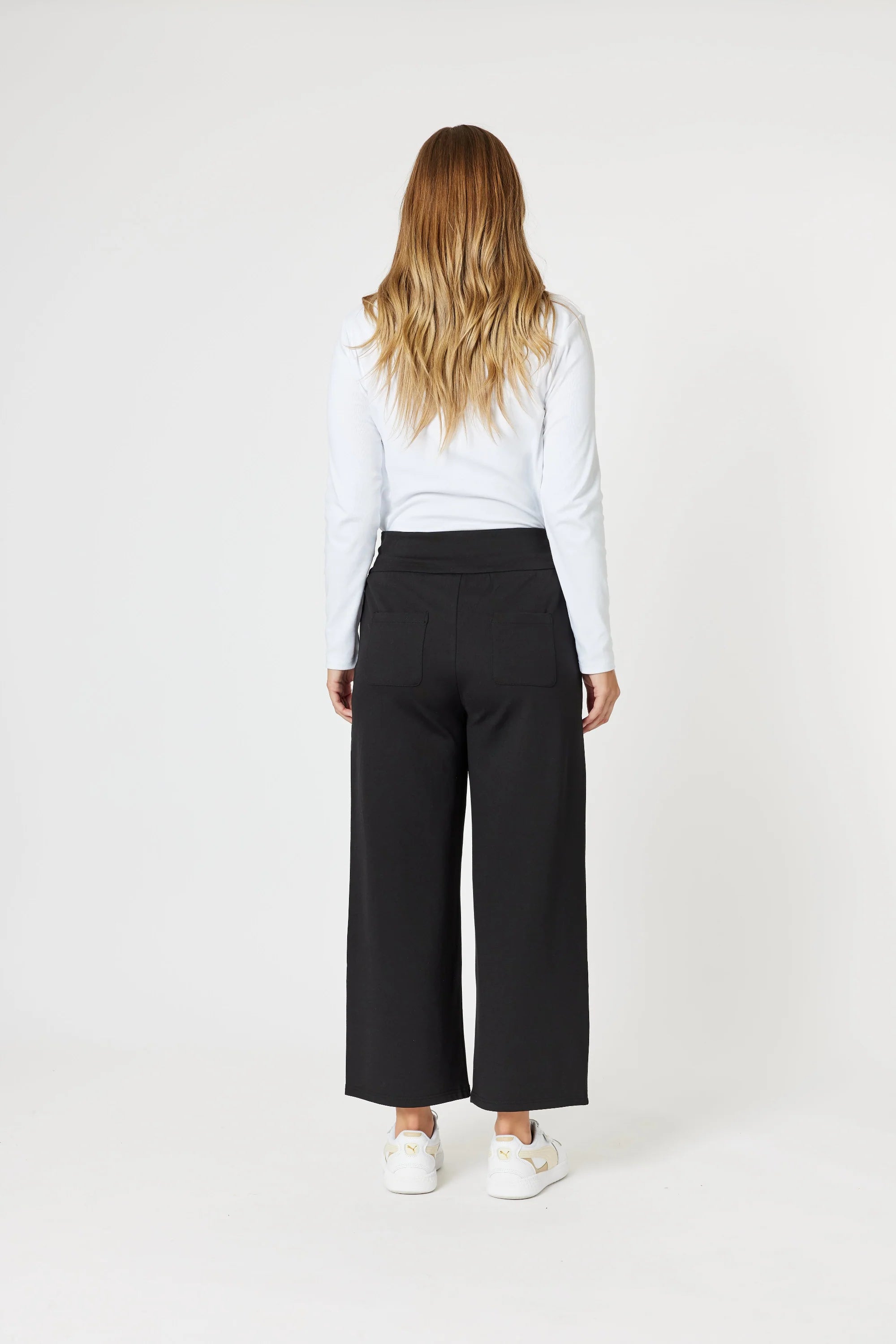 CLARITY- Black Wide Leg Pants