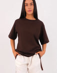 SILENT THEORY - Regular Tee Chocolate