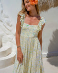 GO GIRL-  Fairy Maxi Dress.  Daisy Sunshine
