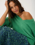 CARTEL & WILLOW - Emmie Knit Sweater - Sea Green