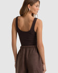 ORTC - Luna Linen Short - Carob
