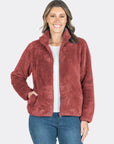 RENOMA- Fluffy Zip Up Jacket