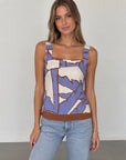 HOLMES & FALLON - Lilac Palm Top