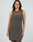 SILENT THEORY - Margo Crochet Mini Dress - Black