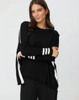 STELLA + GEMMA - Farah Knit - Black/Milk