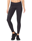 2XU - Motion Mid Rise Comp Tights - Black