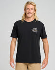 MAD HUEYS -  Kraken Port Hole SS Tee.  Black