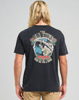 MAD HUEYS -  Frothin Shoey Tee.  Black