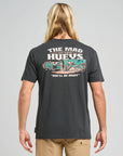 MAD HUEYS - SHE'LL BE RIGHT Tee.  Vintage Black