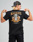 MAD HUEYS -  Such is Beer Tee.  Black