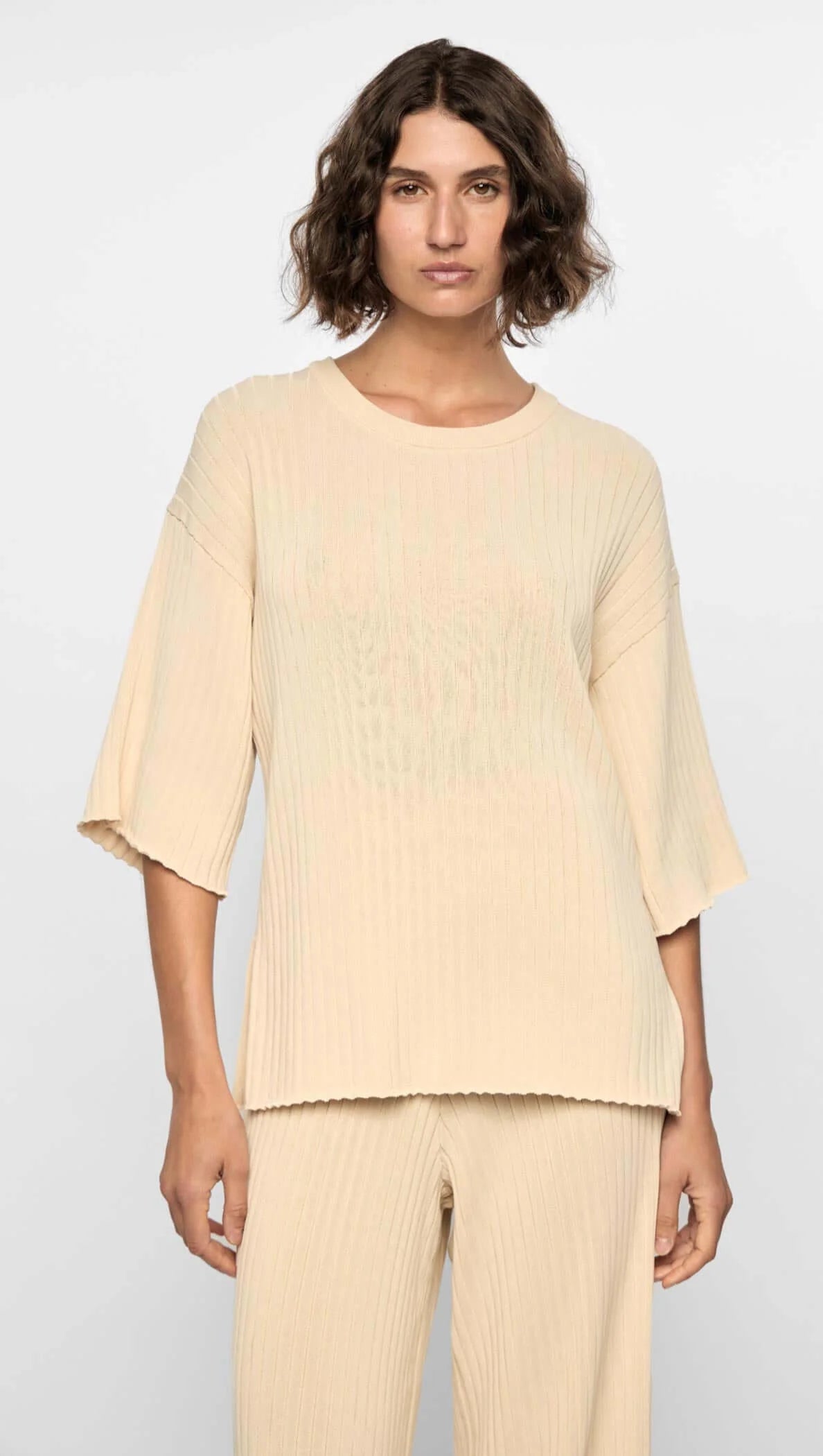 STAPLE THE LABEL - Harper Ribbed Knit Top