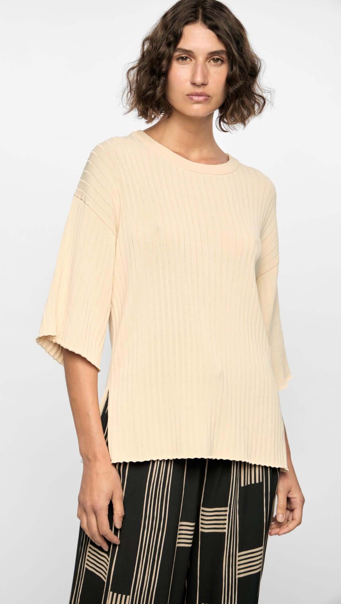 STAPLE THE LABEL - Harper Ribbed Knit Top