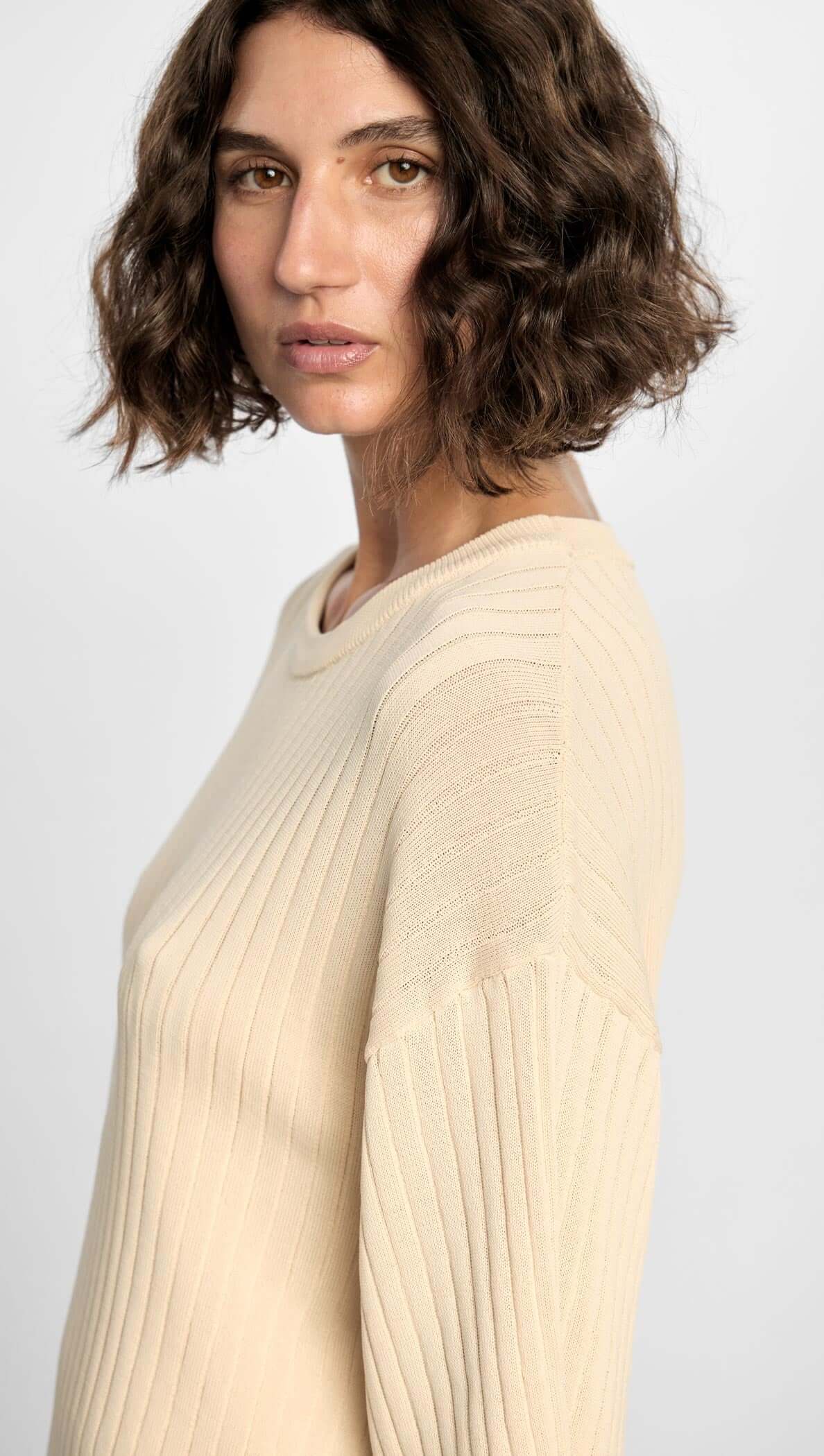 STAPLE THE LABEL - Harper Ribbed Knit Top