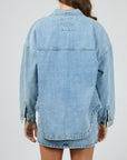 ALL ABOUT EVE - Dale Denim Shacket - Light Blue