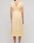 STAPEL THE LABEL - Linen Midi Dress - Butter