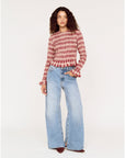 MINK PINK - Anouk Shirred Top - Check