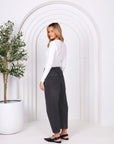 MONACO JEANS - Leo Barrel Jeans - Black