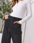 MONACO JEANS - Leo Barrel Jeans - Black