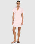 STAPLE THE LABEL - Avella Mini Dress - Rose Pink