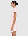 STAPLE THE LABEL - Avella Mini Dress - Rose Pink