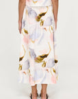 STAPLE THE LABEL - Valea Midi Skirt - Watercolour Floral