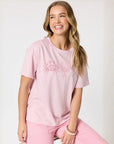 THREADZ - Coastal Embroidered Tee - Musk