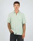ST GOLIATH - Angourie S/S Shirt - Sage