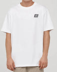 THE MAD HUEYS - Parallel Huey’s SS Tee - White