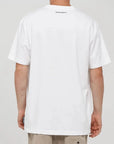 THE MAD HUEYS - Parallel Huey’s SS Tee - White