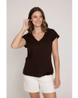 STELLA AND GEMMA - Victor T-Shirt - Chocolate