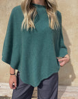 NATIVE WORLD - Poncho. Mist Green