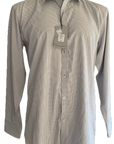 A K DEMIRE- Fashion Dress Shirt Diamond Dobby Pattern.