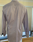 A K DEMIRE- Dress Shirt.  Long Sleeved Dress Shirt. Blue Navy