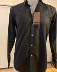 MENDORAL SHIRTS- BLACK Long Sleeved Casual Shirt.