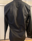 MENDORAL SHIRTS- BLACK Long Sleeved Casual Shirt.