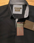 MENDORAL SHIRTS- BLACK Long Sleeved Casual Shirt.