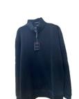 Back Bay- 1/4 Zip Fleecy.  Navy