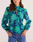 MINK PINK - Connie Keyhole Blouse