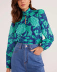 MINK PINK - Connie Keyhole Blouse