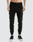 NENA AND PASADENA -  KISS CHACEY Salem Cargo Jogger.  Vintage Black