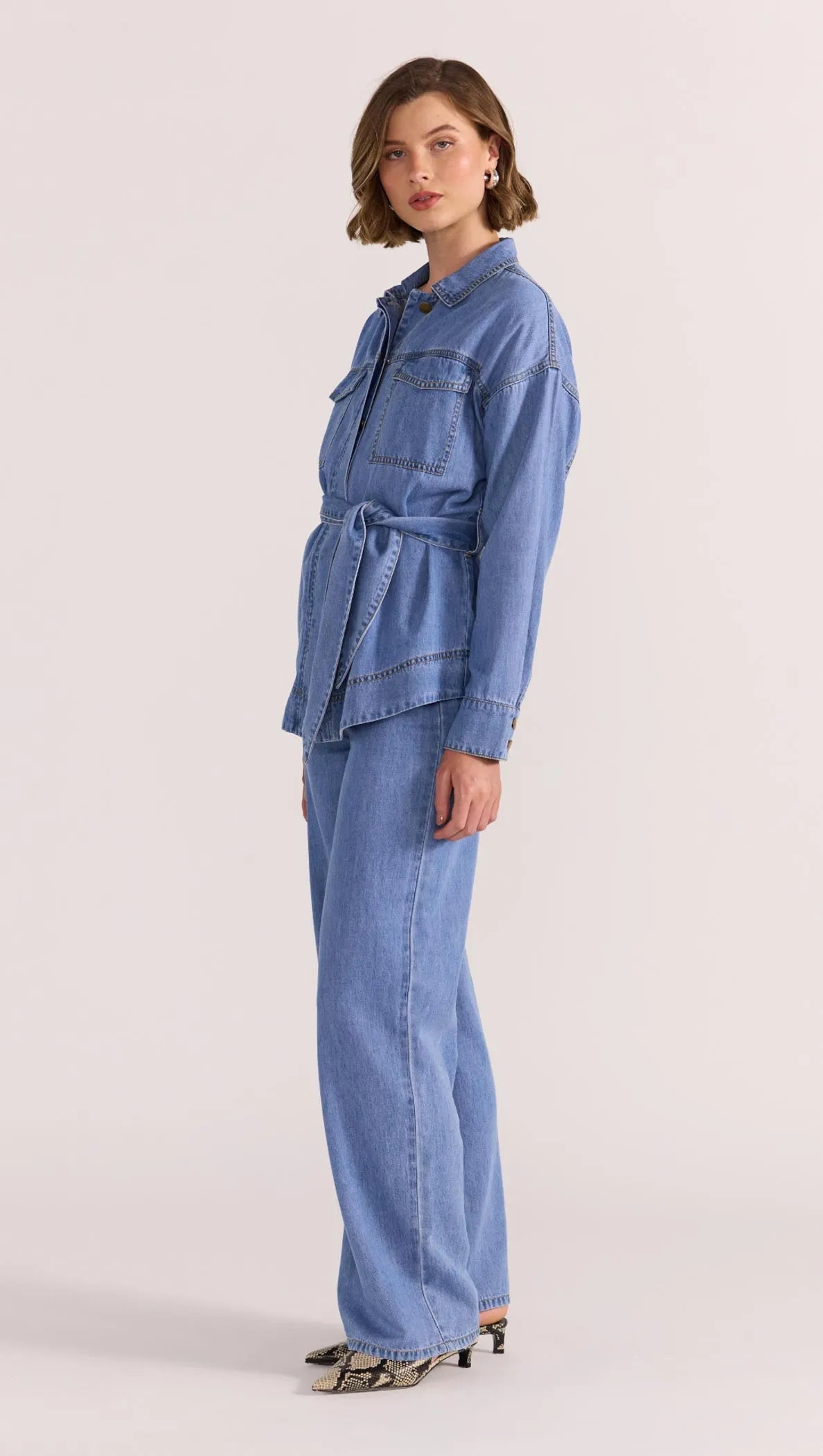 STAPLE THE LABEL- Lyla Shacket